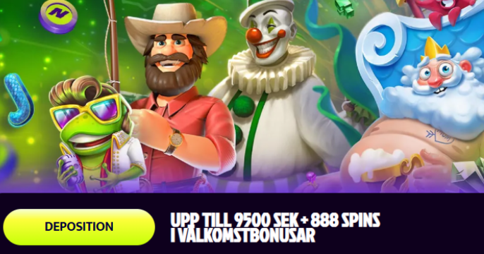 NitroWin Casino-banner för Sverige
